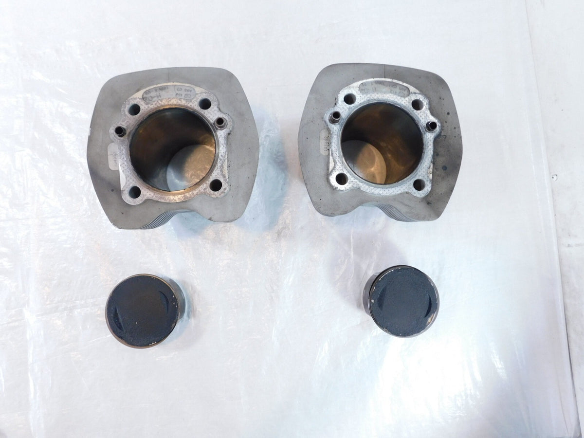 Harley Davidson Touring Dyna & Softail Twin Cam 96 Silver Cylinders & Pistons - C3 Cycle