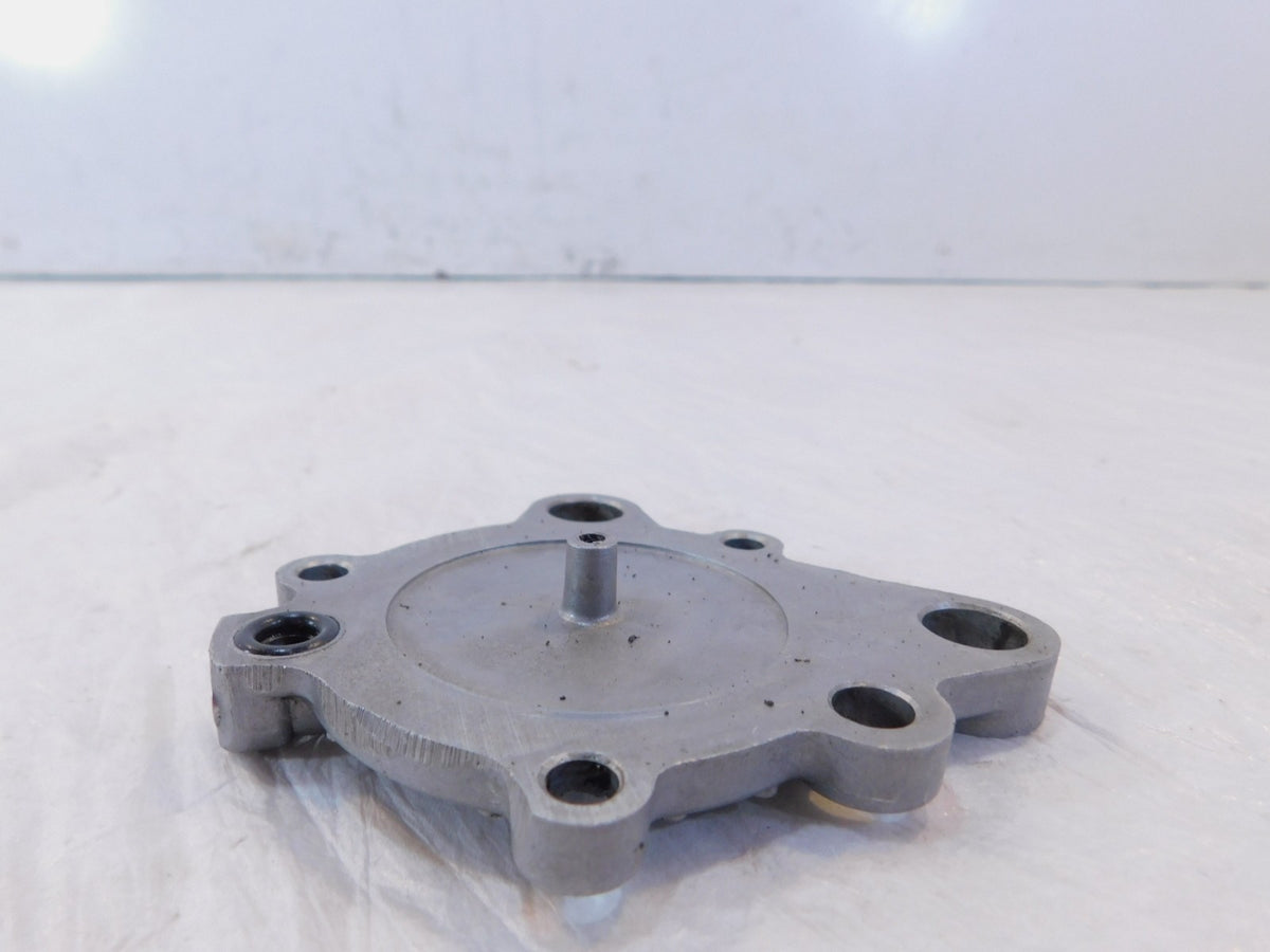 1983 83 Yamaha XJ750J Maxim 750 Silver Engine Motor Crankcase Cover Oil Pump Cap - C3 Cycle
