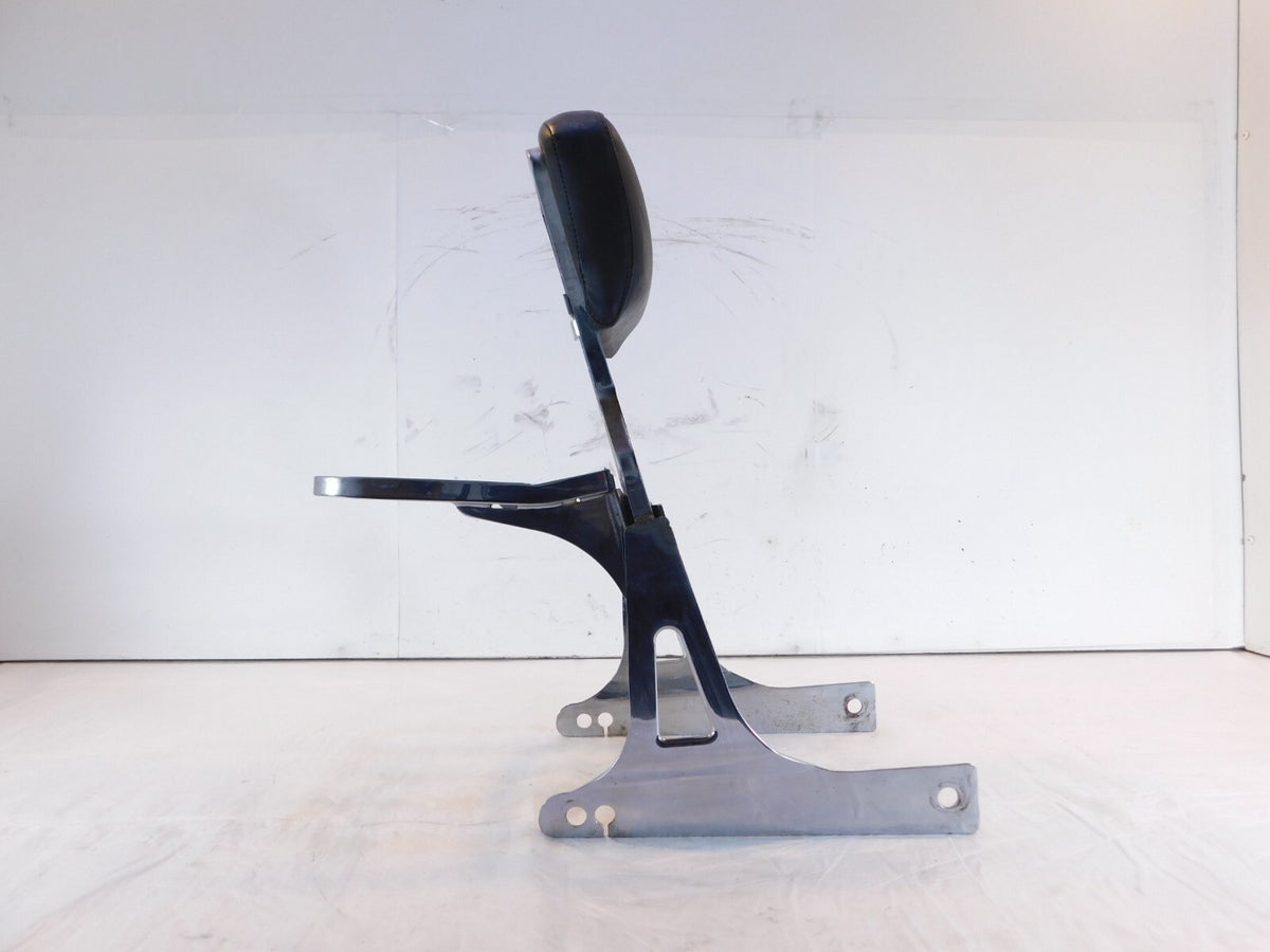 Harley Dyna Wide Glide Street Bob Rear Passenger Backrest Sissybar Pad & Bracket - C3 Cycle