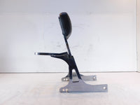 Harley Dyna Wide Glide Street Bob Rear Passenger Backrest Sissybar Pad & Bracket - C3 Cycle
