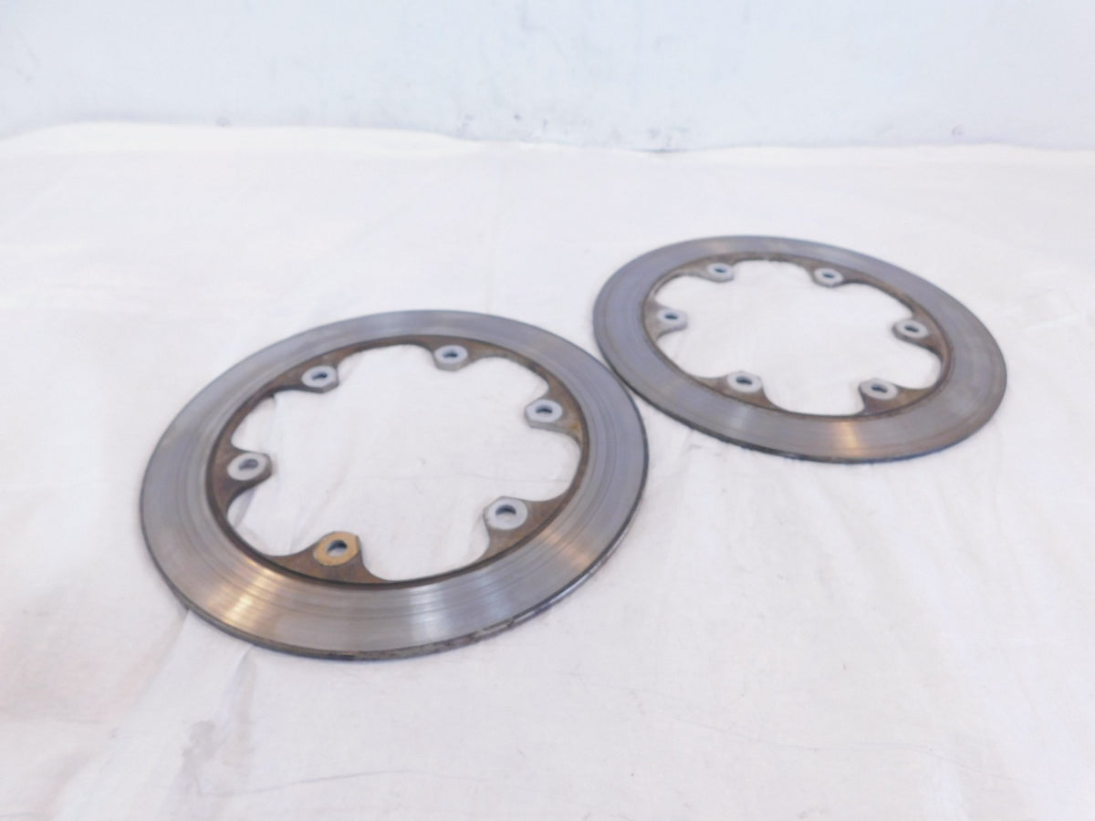 83-85 Honda CB650SC Nighthawk 650 Left/ Right Front Wheel Disc Brake Rotors - C3 Cycle