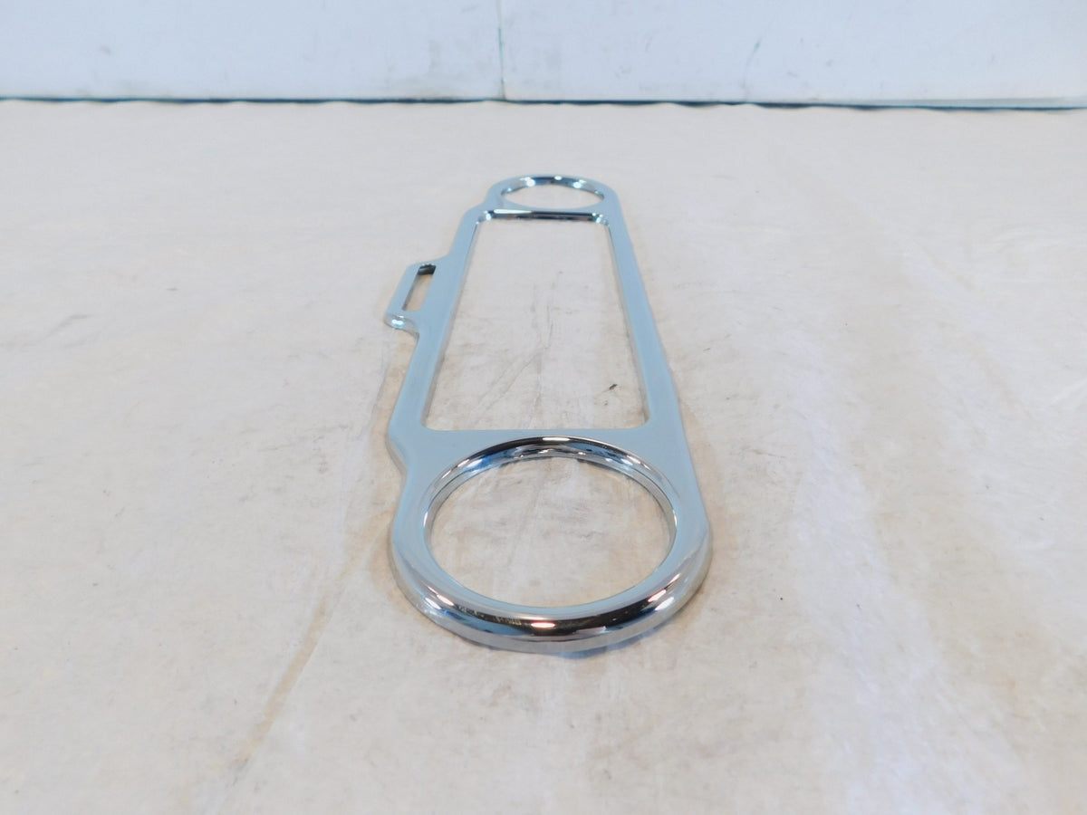 Harley Touring Electra Glide & Street Glide Chrome Radio & Gauge Faceplate Trim - C3 Cycle