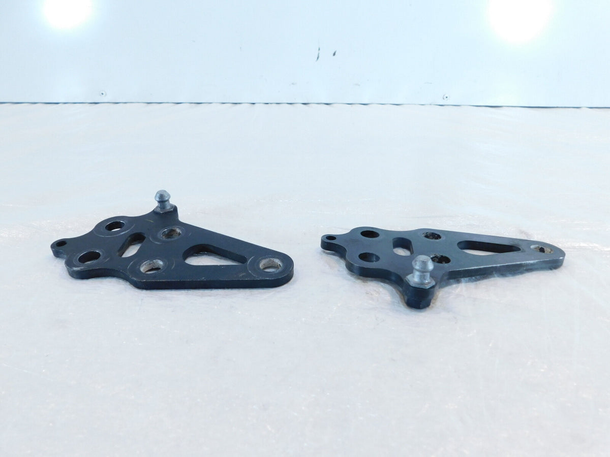 Pair Black 2008-2016 Polaris Victory Vision Engine Motor Mount Rear Brackets