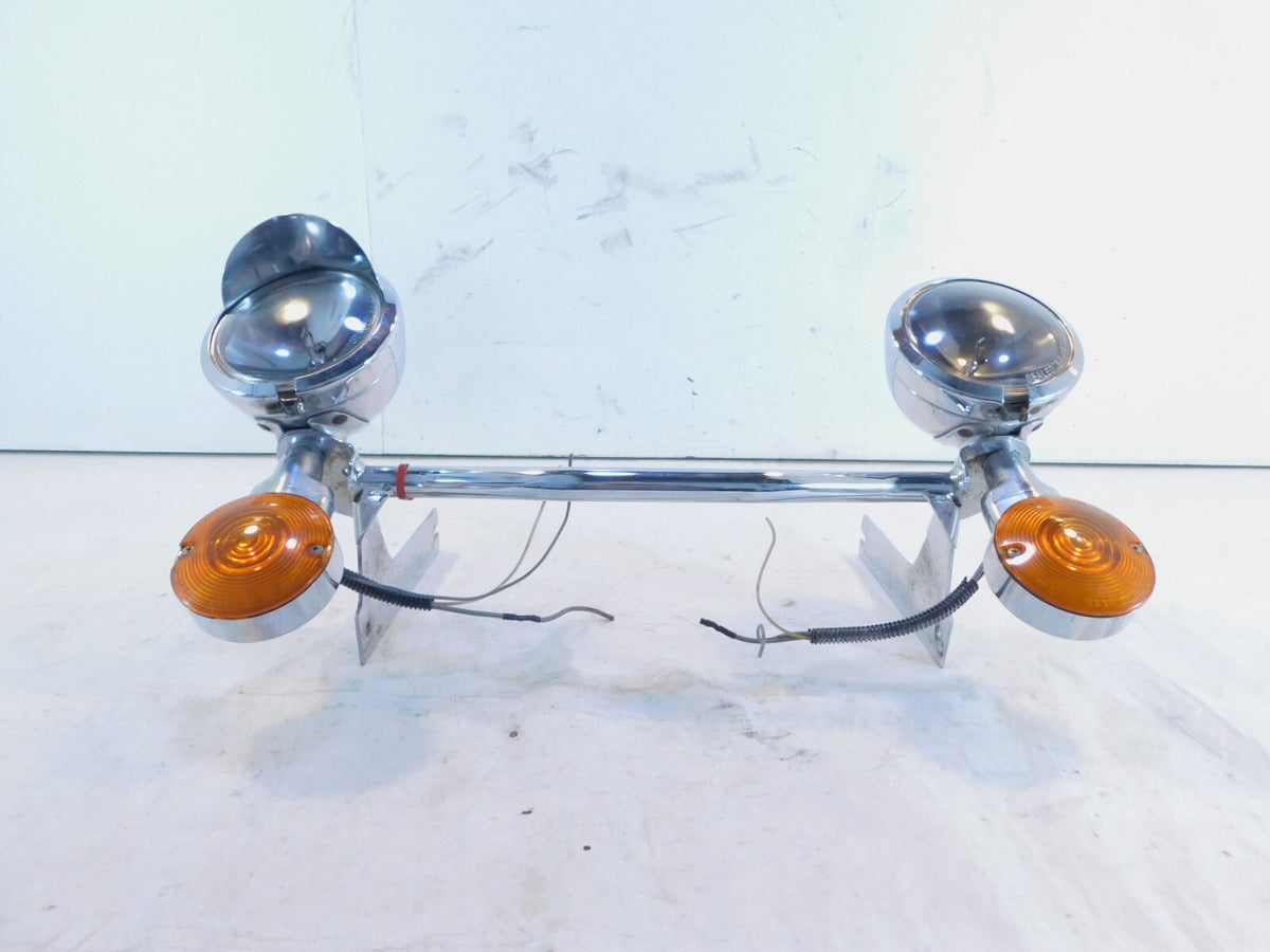 Harley Davidson Electra Glide Classic Ultra & Sport Auxiliary Fog Lights & Bar - C3 Cycle