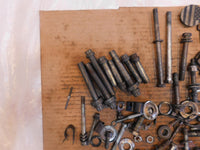1986-1990 Harley Davidson Sportster 883 & 1200 Nut Bolt & Brackets Parts Box Lot - C3 Cycle
