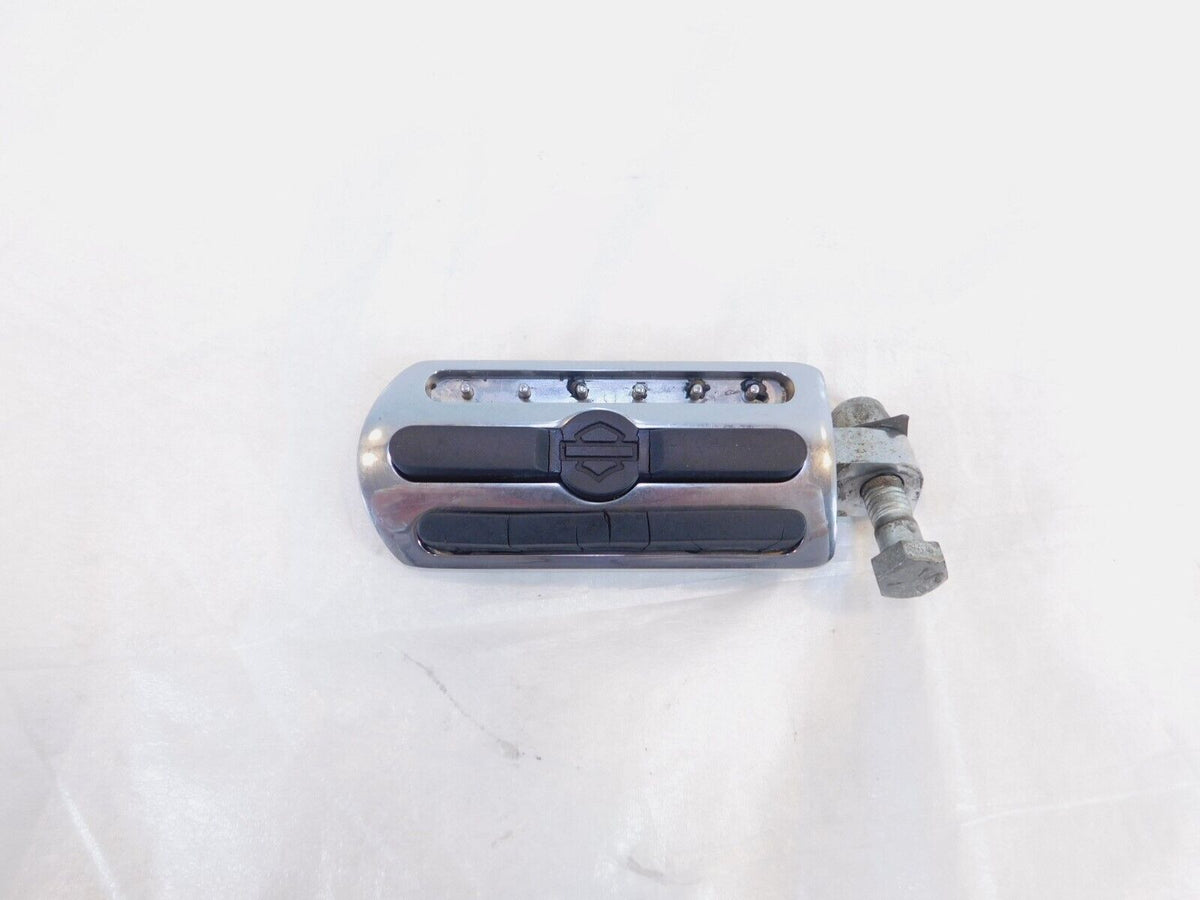 Harley Touring FXR Dyna Sportster & Softail Chrome & Rubber Footpeg Footrest