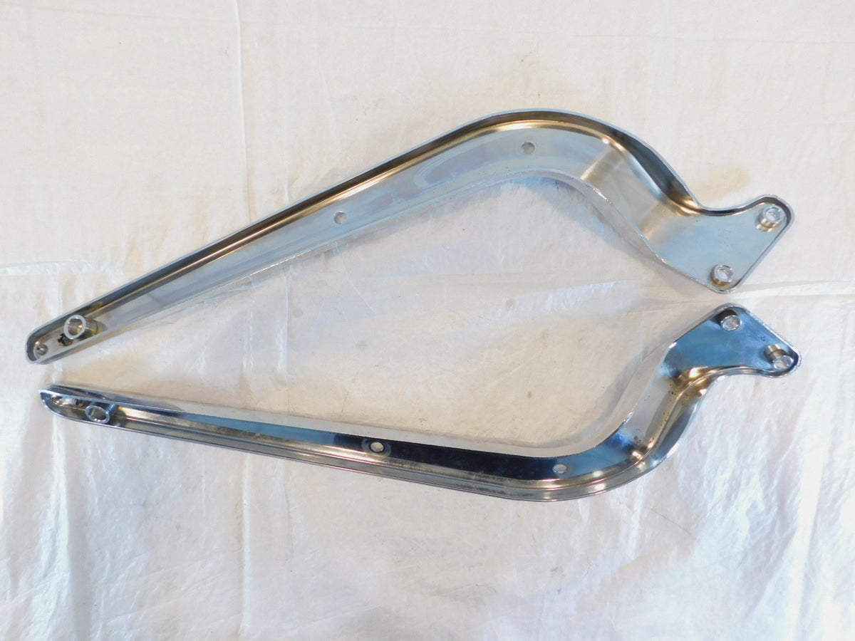 Harley Davidson Softail Fat Boy & Springer Rear Fender Strut Bracket Covers - C3 Cycle