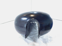 1985-1986 Honda CMX250 CMX250C Rebel 250 Black Fuel Gas Petrol Reservoir Cell - C3 Cycle