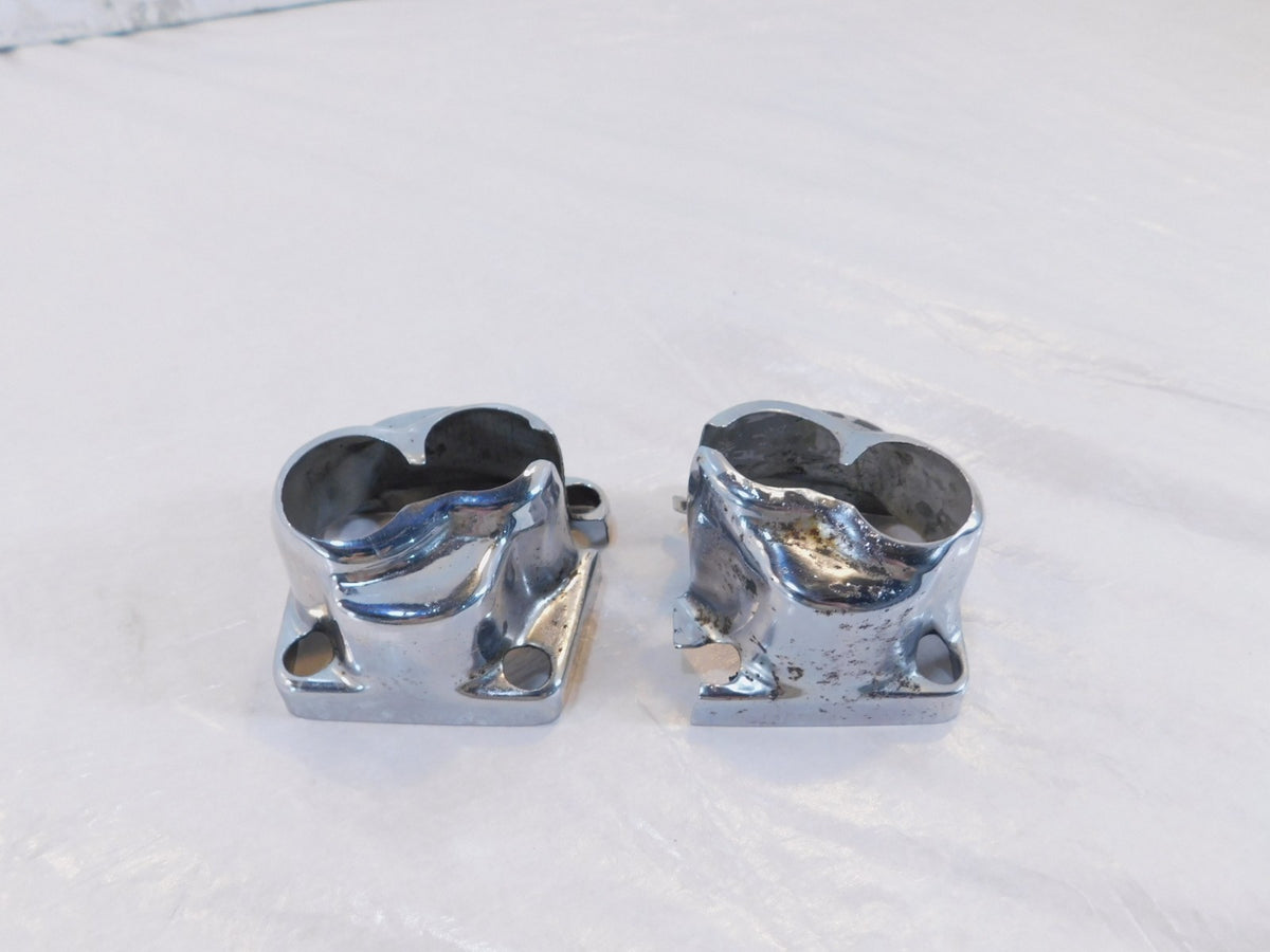 Harley EVO Softail Road King Dyna & FXR Chrome Lifter Tappet Housing Covers - C3 Cycle