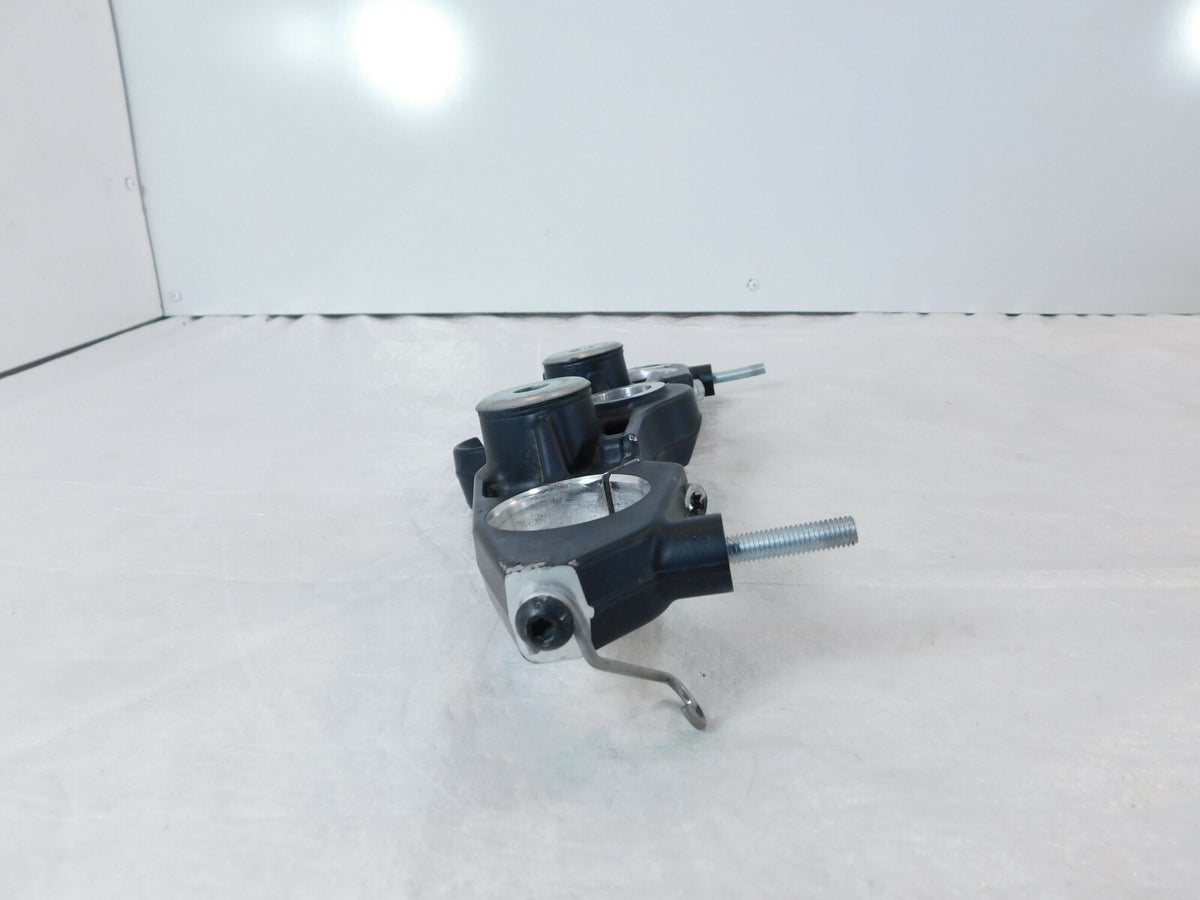 Indian Chieftain & Roadmaster Black Upper Top Front Fork Triple Tree Bracket - C3 Cycle
