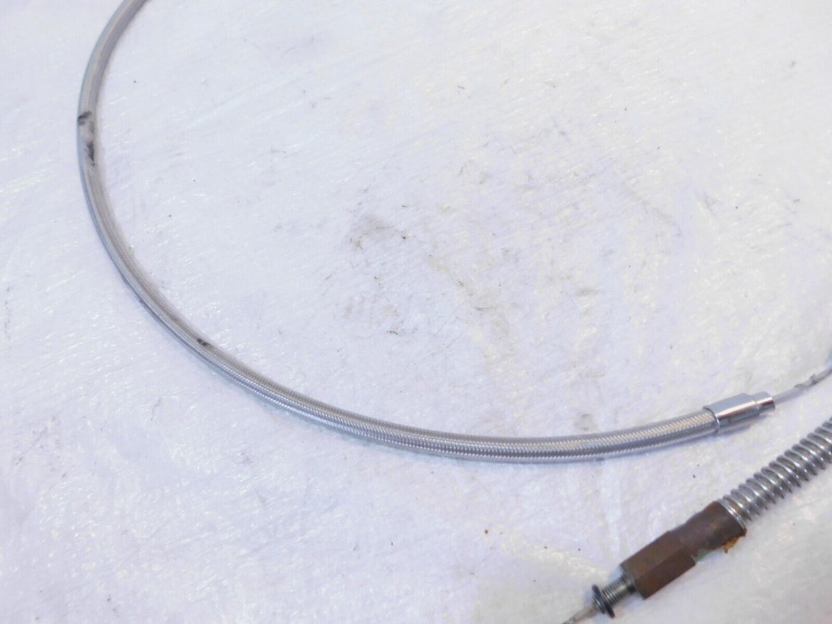 Harley Davidson EVO Softail Heritage Classic & Fat Boy Braided Clutch Cable Line - C3 Cycle