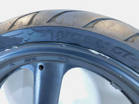 Yamaha FZR1000 YZF750R & YZF750 3 Spoke Black Cast Front Wheel Rim Hub & Tire