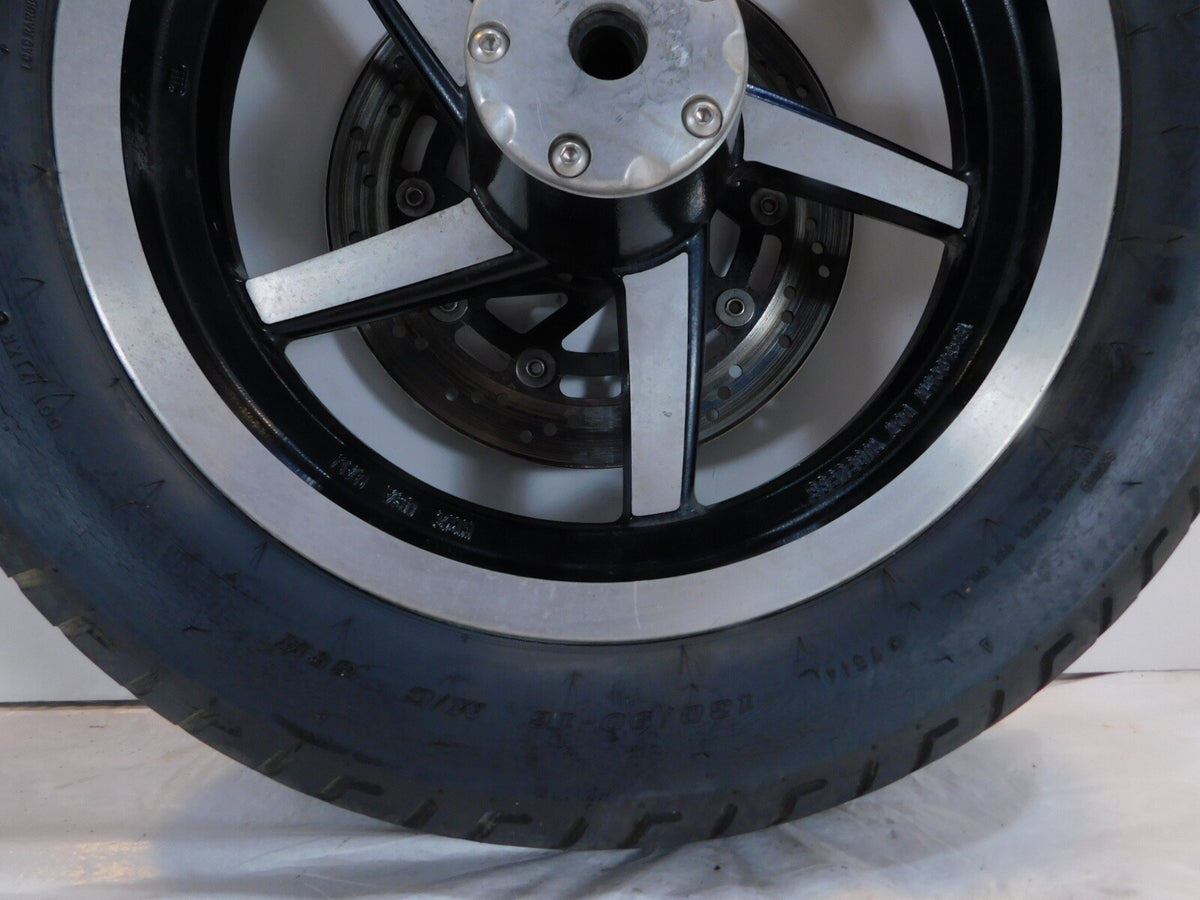 2000 00 Victory Standard V92 Cruiser Cast 5-Spoke Front Wheel Rim & Brake Rotor - C3 Cycle