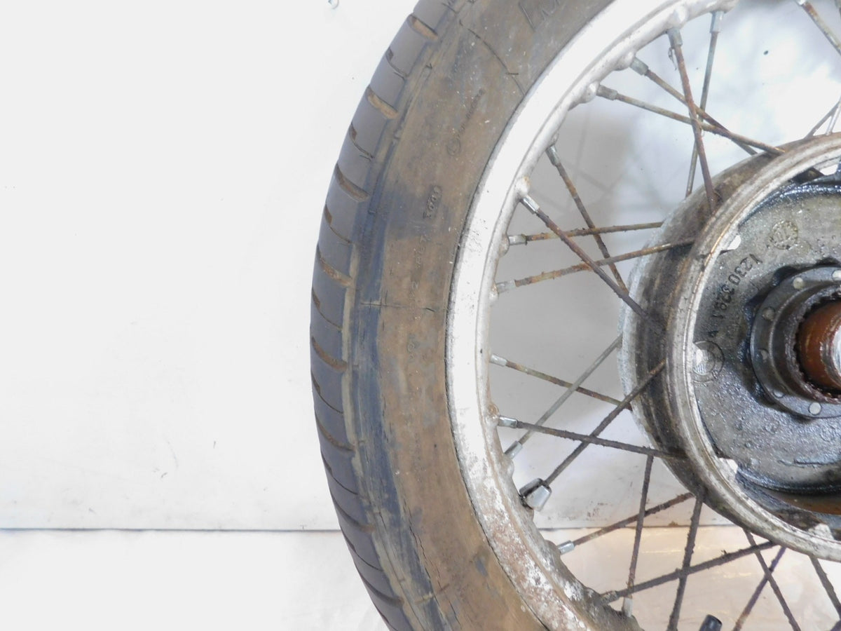 BMW Airhead R50/5 R60/5 R75/5 Spoked Laced Rear Wheel Rim 2.15"x18" - For Repair - C3 Cycle