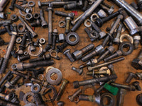 2002 American IronHorse Texas Chopper Engine Bolts Nuts Brackets Parts Box Lot - C3 Cycle