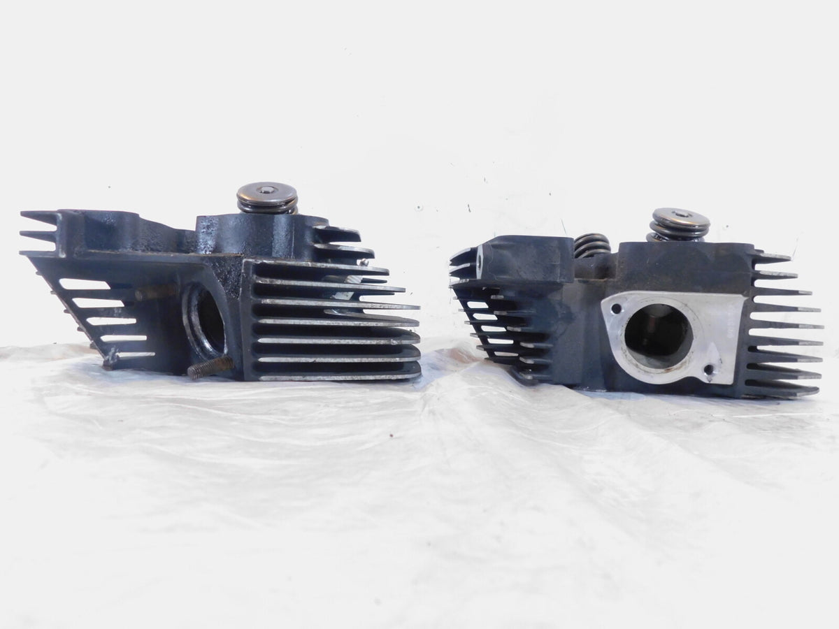 Harley Davidson Touring Softail & Dyna Black Cylinder Heads w/ Springs & Valves - C3 Cycle