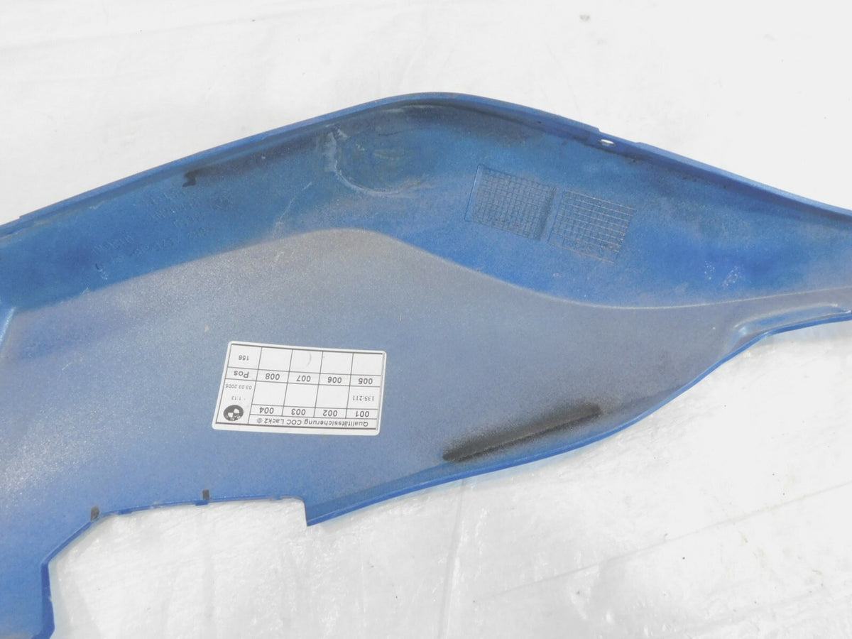 2003-2009 BMW K1200S K1200-S Blue Right Rear Tail Section Fairing Cowling - C3 Cycle