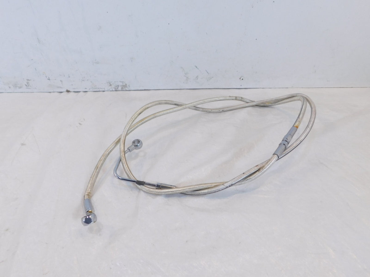09 Harley Davidson CVO Road Glide Front Master Cylinder to ABS Brake Hose Line - C3 Cycle
