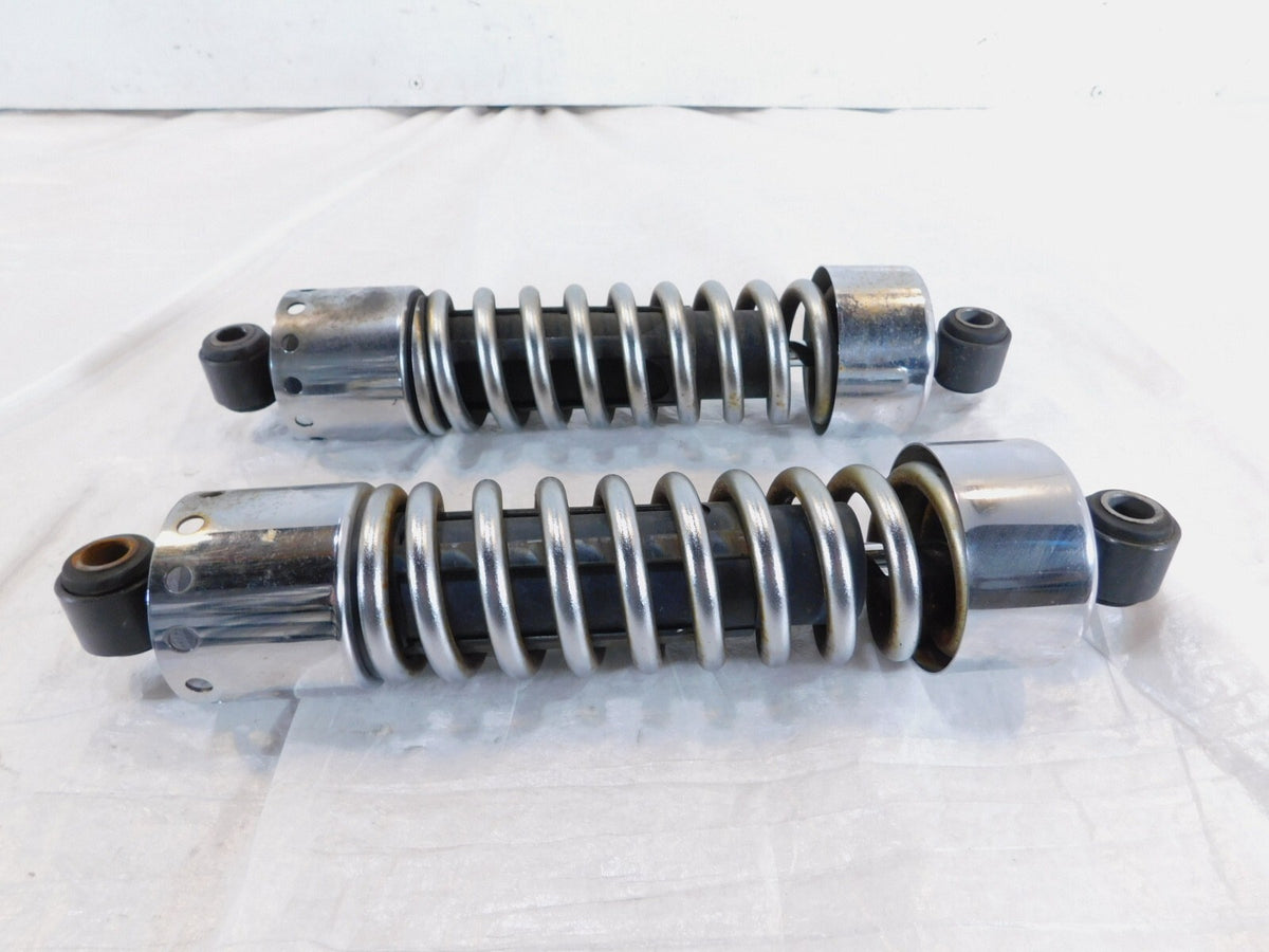Harley Davidson Dyna Wide Glide & Street Bob Chrome Rear Shock Absorbers 12"