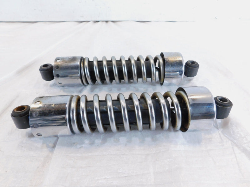 Harley Davidson Dyna Wide Glide & Street Bob Chrome Rear Shock Absorbers 12"