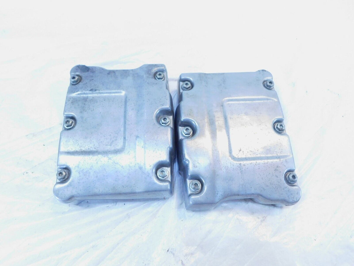 Harley Polished Twin Cam Touring Dyna Softail Cylinder Head Rocker Boxes & Arms - C3 Cycle