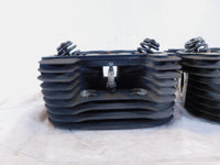 2009-2010 Buell XB XB12 Firebolt Lighting Ulysses Black Cylinder Heads w/ Valves - C3 Cycle