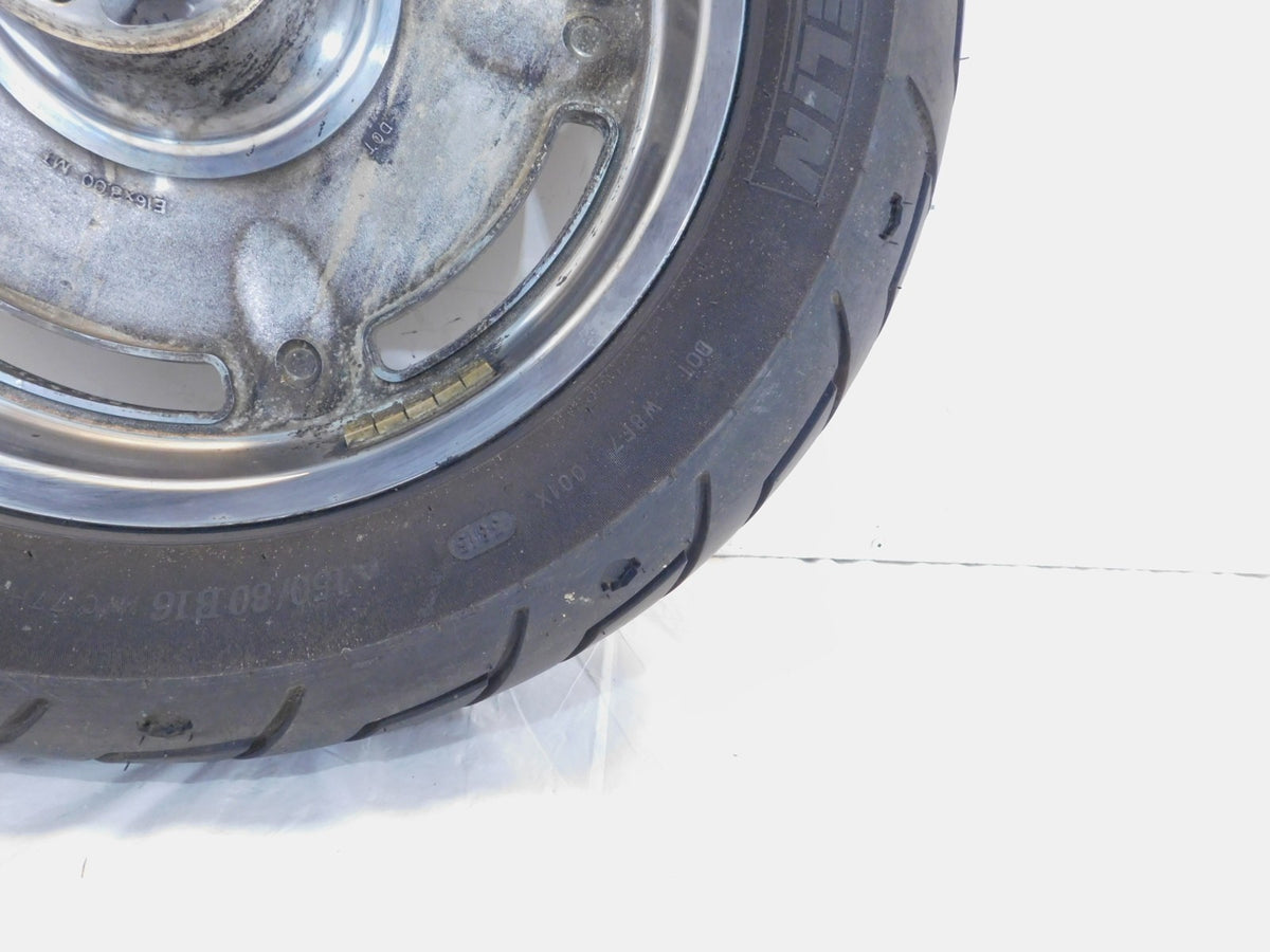 2009 & 2010 Harley Davidson Sportster XL1200C Custom Chrome Cast Rear Wheel - C3 Cycle
