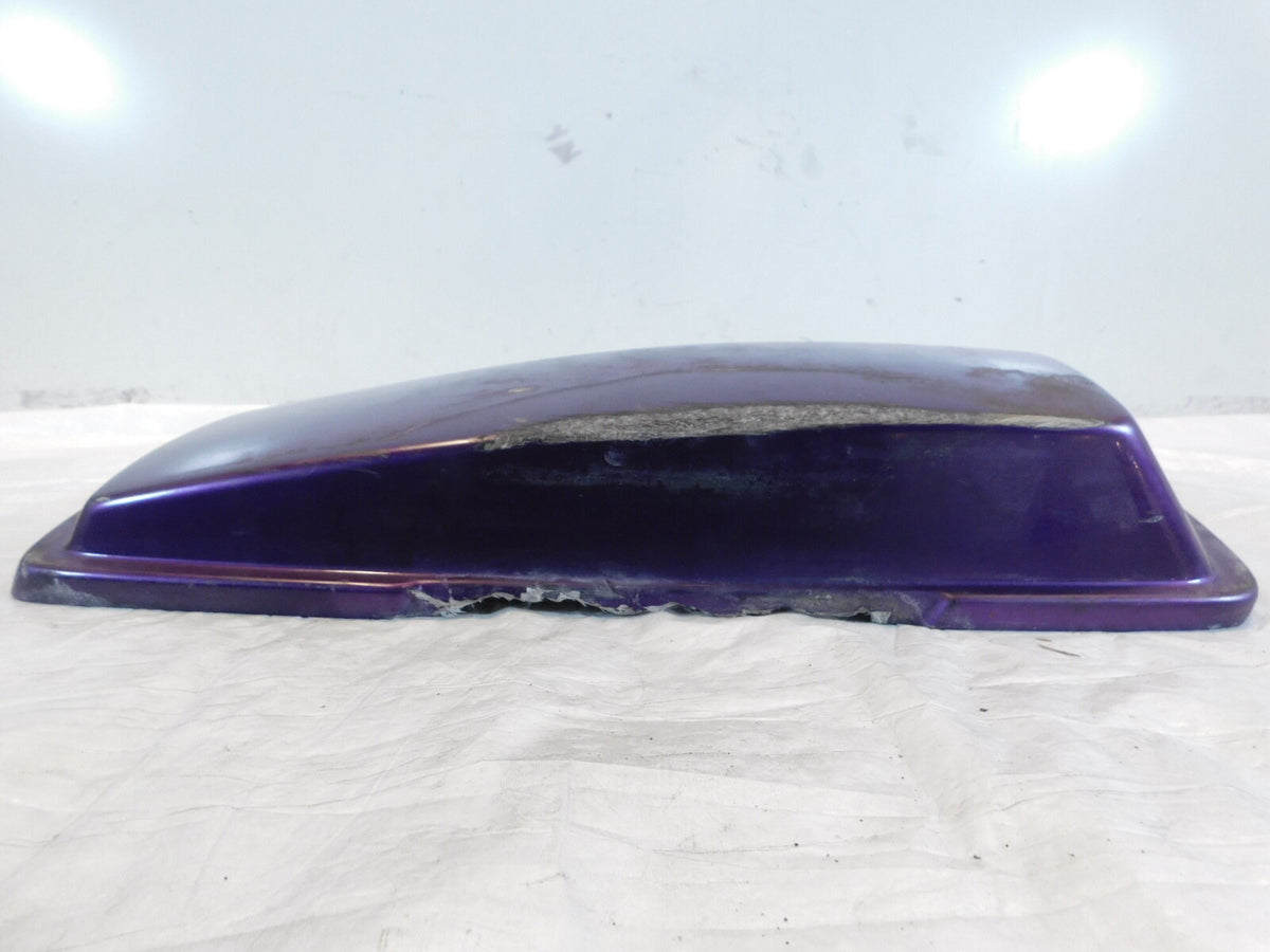 Harley Road King Street & Electra Glide Purple Right Saddlebag Cover Lid - C3 Cycle