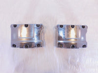 Harley Road King Dyna & Softail Chrome Cylinder Head Top Rocker Boxes & Arms - C3 Cycle