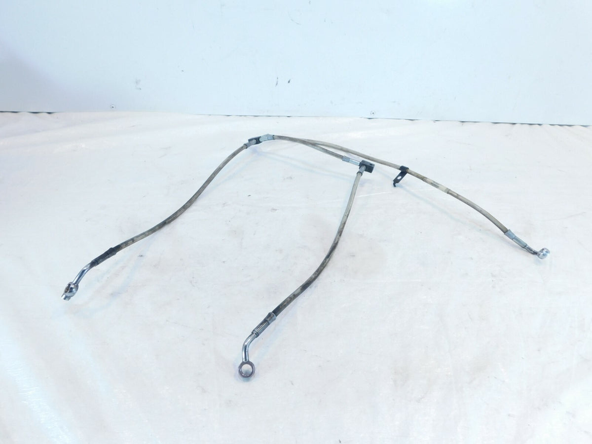 2008-2011 Victory Vision Tour Premium Rear to Front Brake Caliper Hose Line Pipe - C3 Cycle