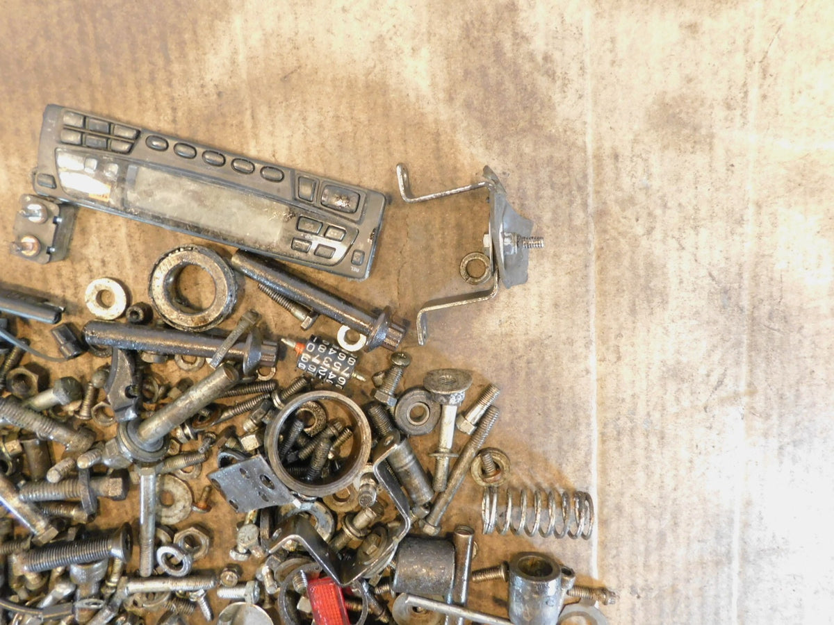 1989 89 Harley Touring Electra Glide Classic FLHTC Nut & Bolts Parts Box Lot - C3 Cycle