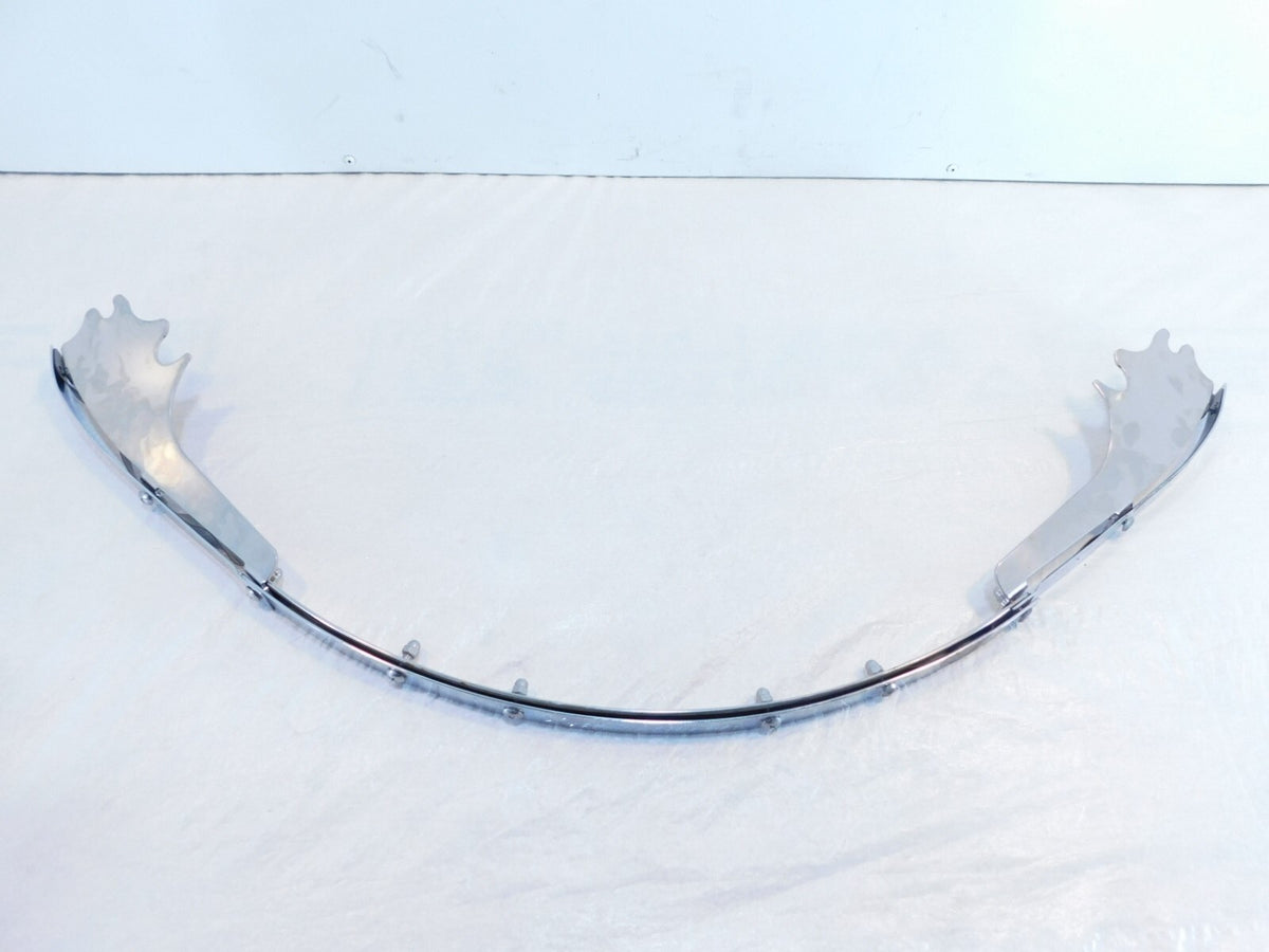 2008 Yamaha VStar 650 XVS650 Custom Switchblade Windshield Windscreen Mount Trim - C3 Cycle