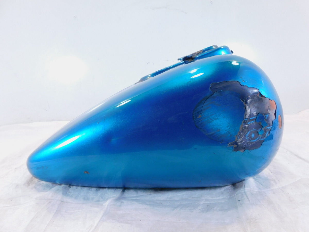 97-03 Harley Davidson Dyna Super Glide Gas Fuel Petrol Tank Reservoir - Dented - C3 Cycle