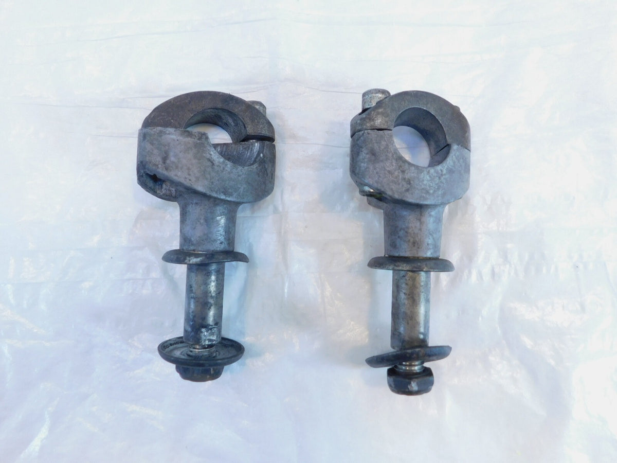 1984-1995 Harley Davidson Electra Glide Classic Handlebars Riser Mount Brackets - C3 Cycle