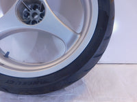 BMW R1100R R1100RT R1100RS R850R & K1 K1100LT Cast Silver Rear Wheel Rim & Tire - C3 Cycle