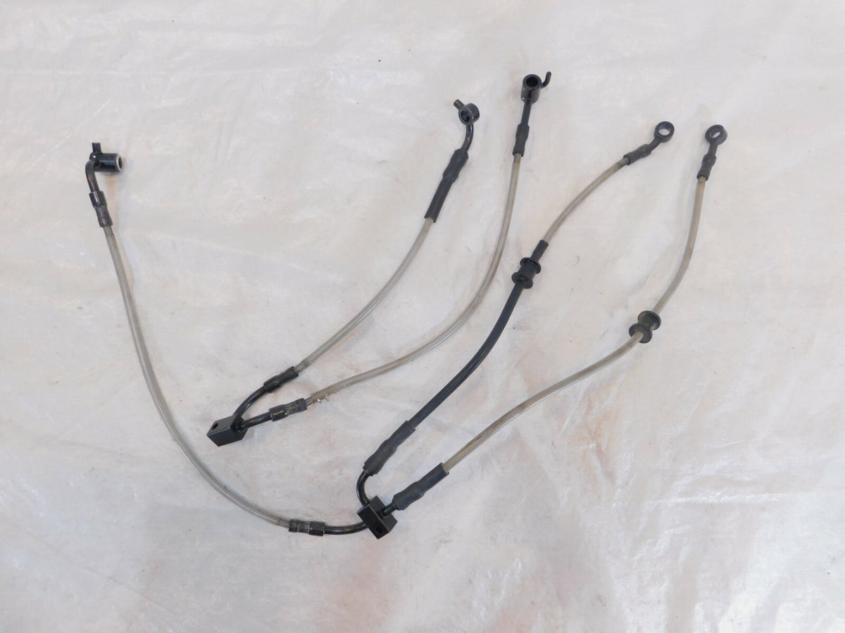 2018 Kawasaki Ninja H2 SX SE Front Brake Master Cylinder Caliper Hose Pipe Lines - C3 Cycle