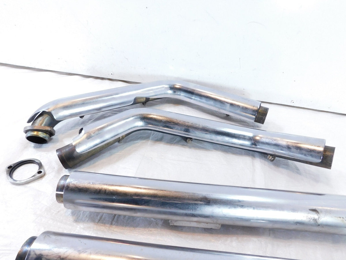 Harley Softail Heritage Classic Vance & Hines Exhaust Pipe System w/ Bracket - C3 Cycle