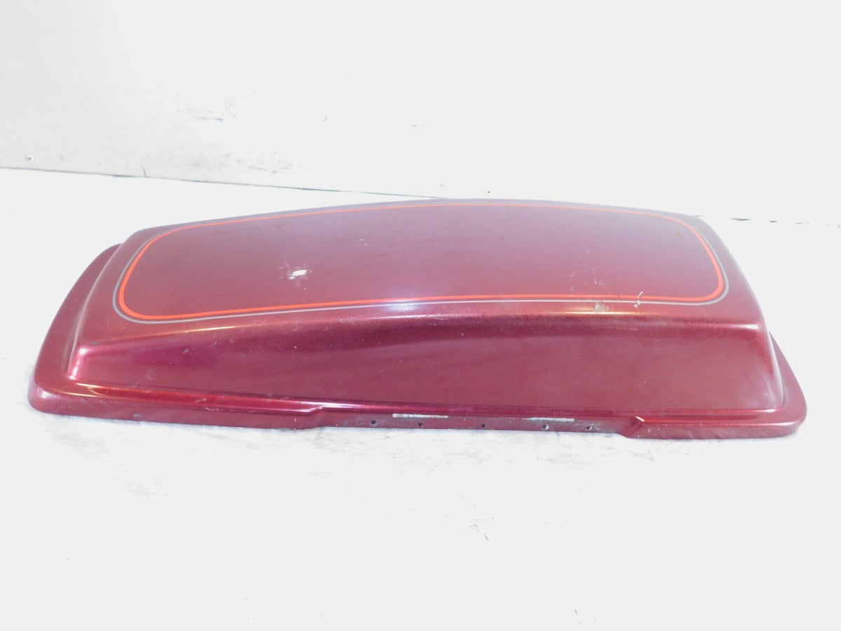 Harley Davidson Road King Street & Electra Glide Red Right Saddlebag Cover Lid - C3 Cycle