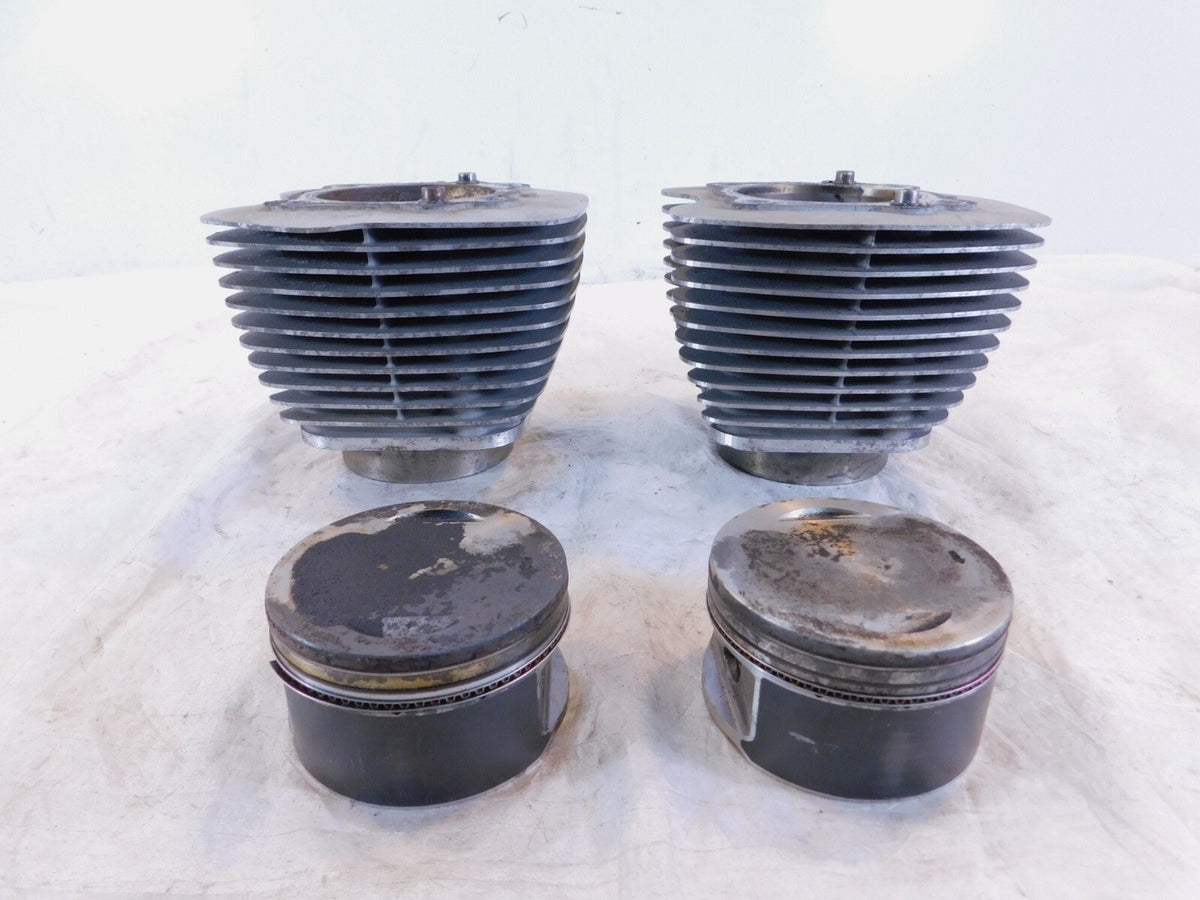 Harley Davidson Twin Cam Touring Dyna & Softail Engine Pistons & Black Cylinders - C3 Cycle