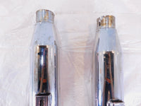 Harley Davidson Dyna Super Glide Low Rider Chrome Exhaust Header Pipe Mufflers - C3 Cycle