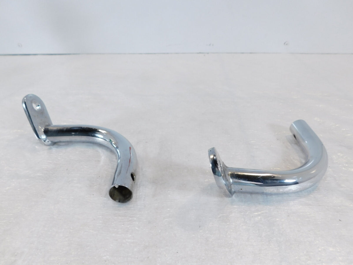 Harley Electra Glide Rear Left & Right Chrome Saddlebag Crash Guard Eliminators
