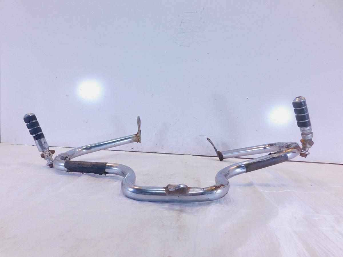 00-17 Harley Davidson Softail Heritage Classic & Fat Boy Bent Engine Crash Guard - C3 Cycle
