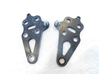 Pair Black 2008-2016 Polaris Victory Vision Engine Motor Mount Rear Brackets