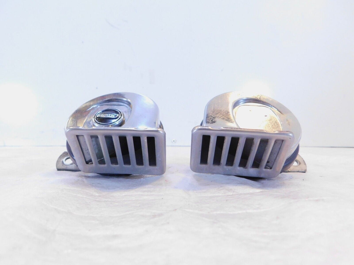 Harley Davidson Road King Electra Glide Dyna & Softail Twin Cam Chrome Horns