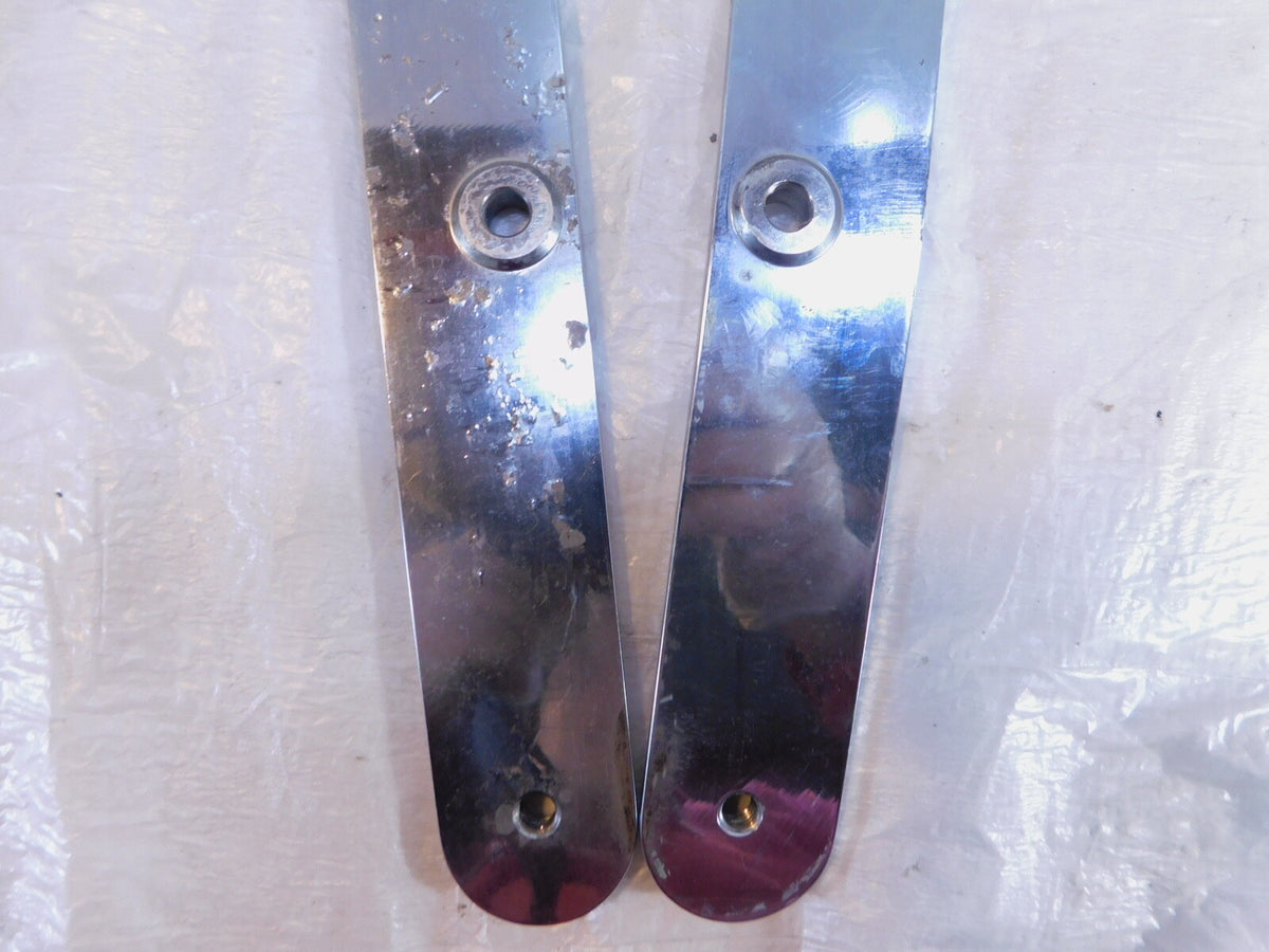 1999 Victory V92 Standard Cruiser Rear Chrome Fender Strut Mount Rail Brackets - C3 Cycle