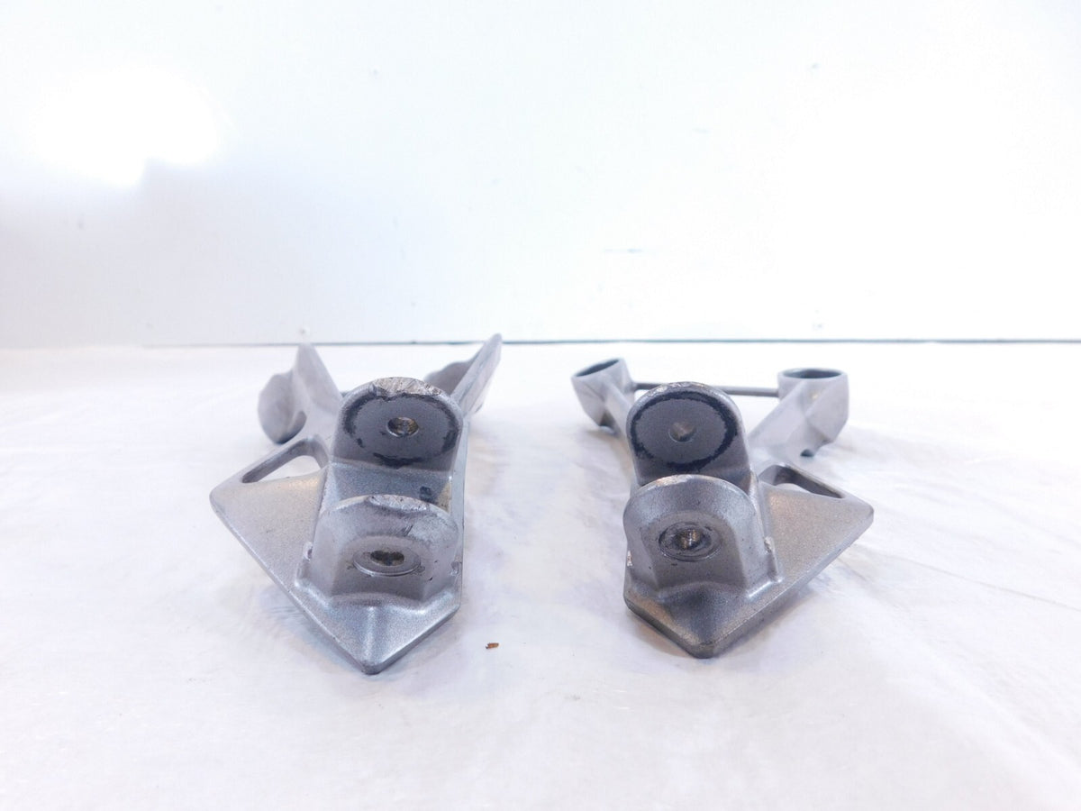 2005-2008 Kawasaki Ninja ZX6R ZX6RR ZX600 Rear Passenger Foot Rest Pegs Brackets - C3 Cycle