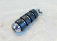 One Harley Touring Dyna Sportster & Softail Chrome ISO Footpeg Footrest - C3 Cycle