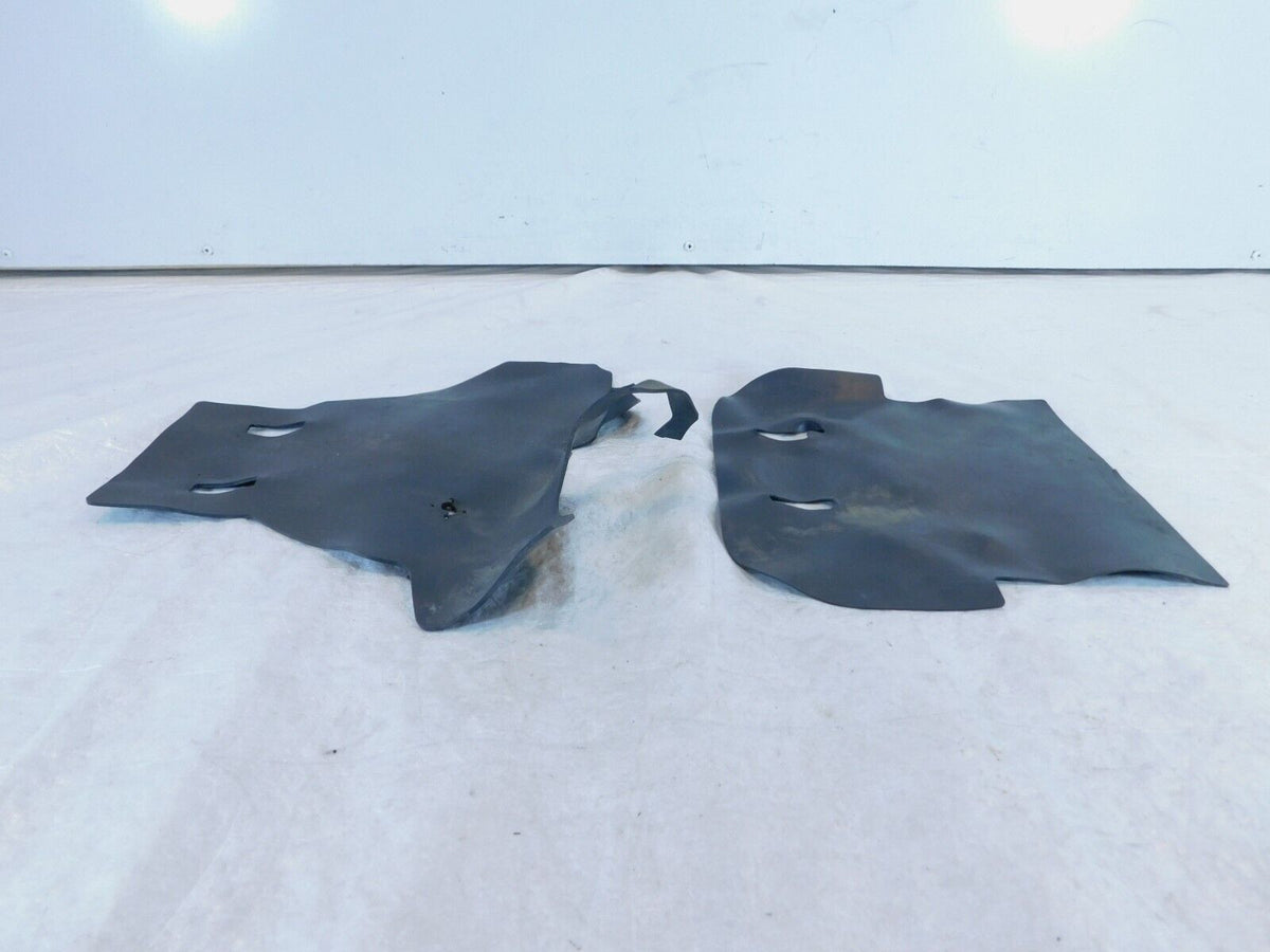 1998-2001 Honda VFR800FI Interceptor 800 Rear Rubber Heat Guard Protector Covers - C3 Cycle