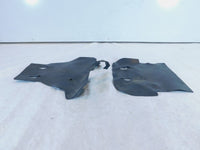 1998-2001 Honda VFR800FI Interceptor 800 Rear Rubber Heat Guard Protector Covers - C3 Cycle