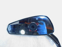 Harley Davidson FXR Softail Dyna & Sportster Left Tribal Black Rear View Mirror - C3 Cycle